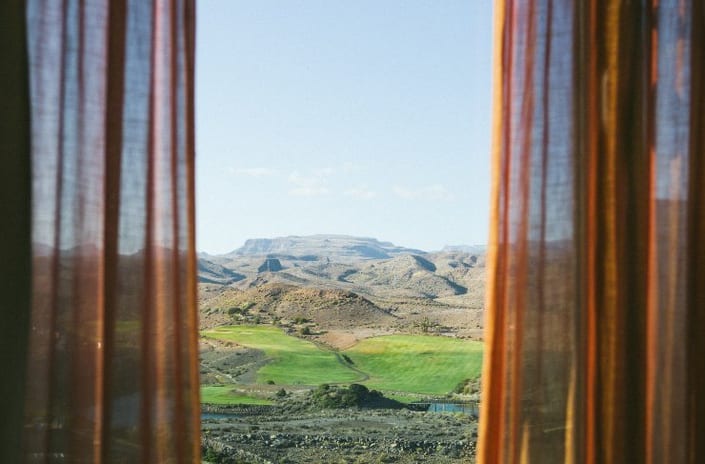 SALOBRE RESORT AND SPA - SUITE PRESIDENTIAL VIEW FROM THE WINDOW